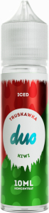 Longfill DUO ICED koncentrat 10ml - Truskawka/Kiwi