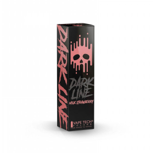 Longfill Dark Line koncetrat 6/60ml - Milk Strawberry