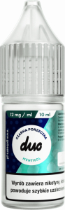 Liquid 10ml DUO - Czarna Porzeczka Menthol 12mg