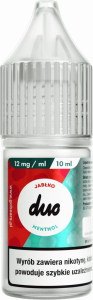 Liquid 10ml DUO - Jabłko Menthol 3mg