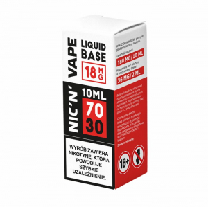 Baza NIC'N'VAPE 70/30 18mg