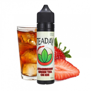 Premix TEADAY 10/60ml - Strawberry green tea on ice 