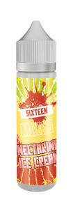 Sixteen mixes - nectarine ice cream 40/60ml 