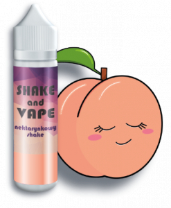 Shake and vape -nektarynkowy shake