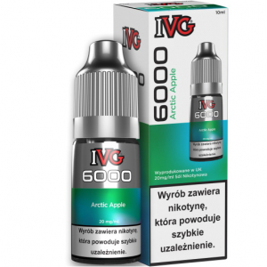 IVG 6000 Nicotine Salt Arctic Apple 20mg 10ml