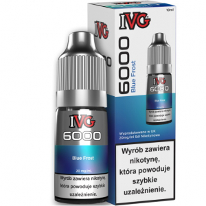 IVG 6000 Nicotine Salt Blue Frost 20mg 10ml